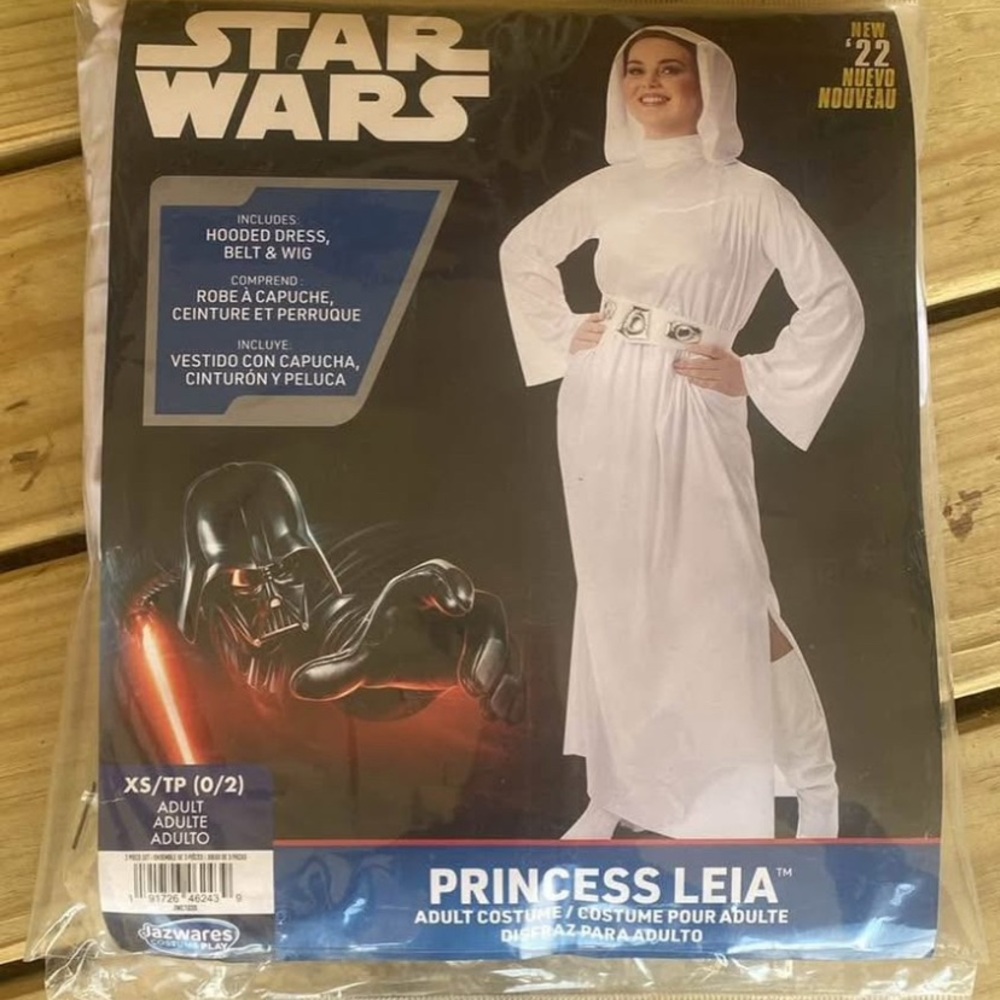 Star Wars Princess Leia White Costume
